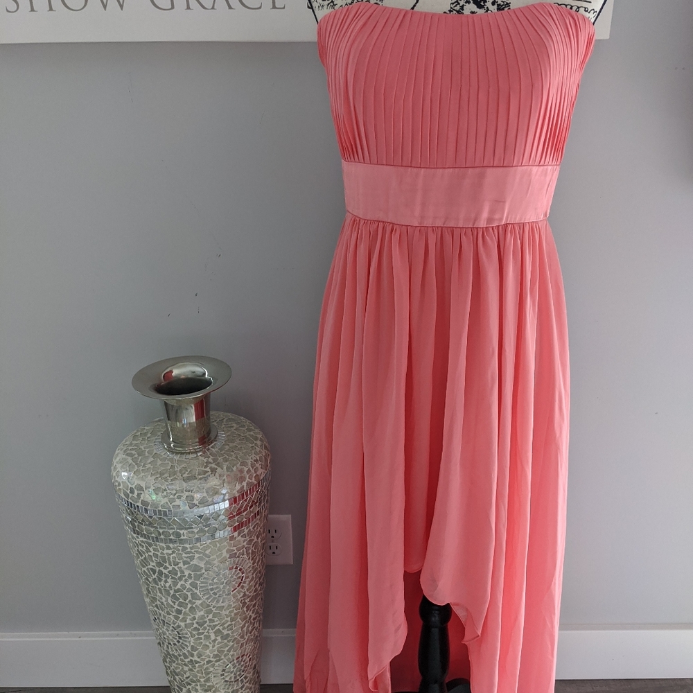 Coral David's Bridal Strapless